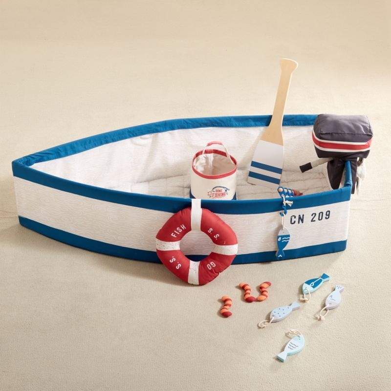 Wonder & Wise by Asweets Gone Fishing Boat Toddler Activity Toy - Image 2