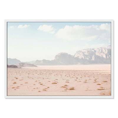 Tire Tracks - Picture Frame Photograph