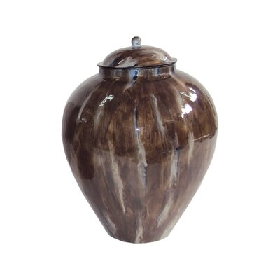 Stinson Brown Indoor / Outdoor Metal Jar - Image 0