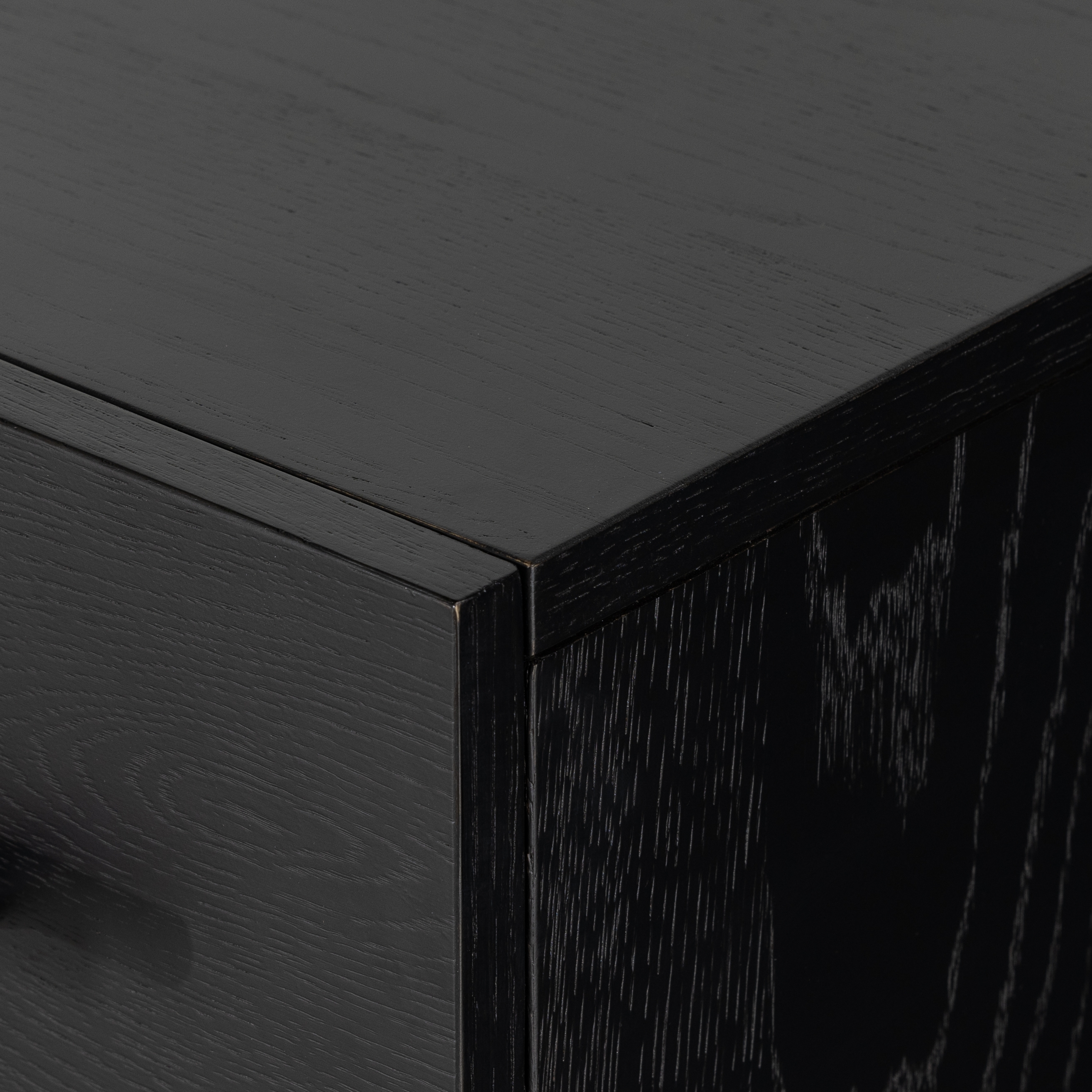 Rosedale 6 Drawer Tall Dresser-Ebony Oak - Image 8