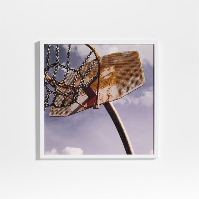 Basketball Hoop Framed Wall Art Print - Image 0