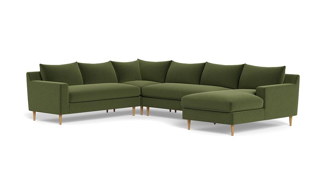Sloan 4-Piece Corner Sectional Sofa with Right Chaise - Image 2