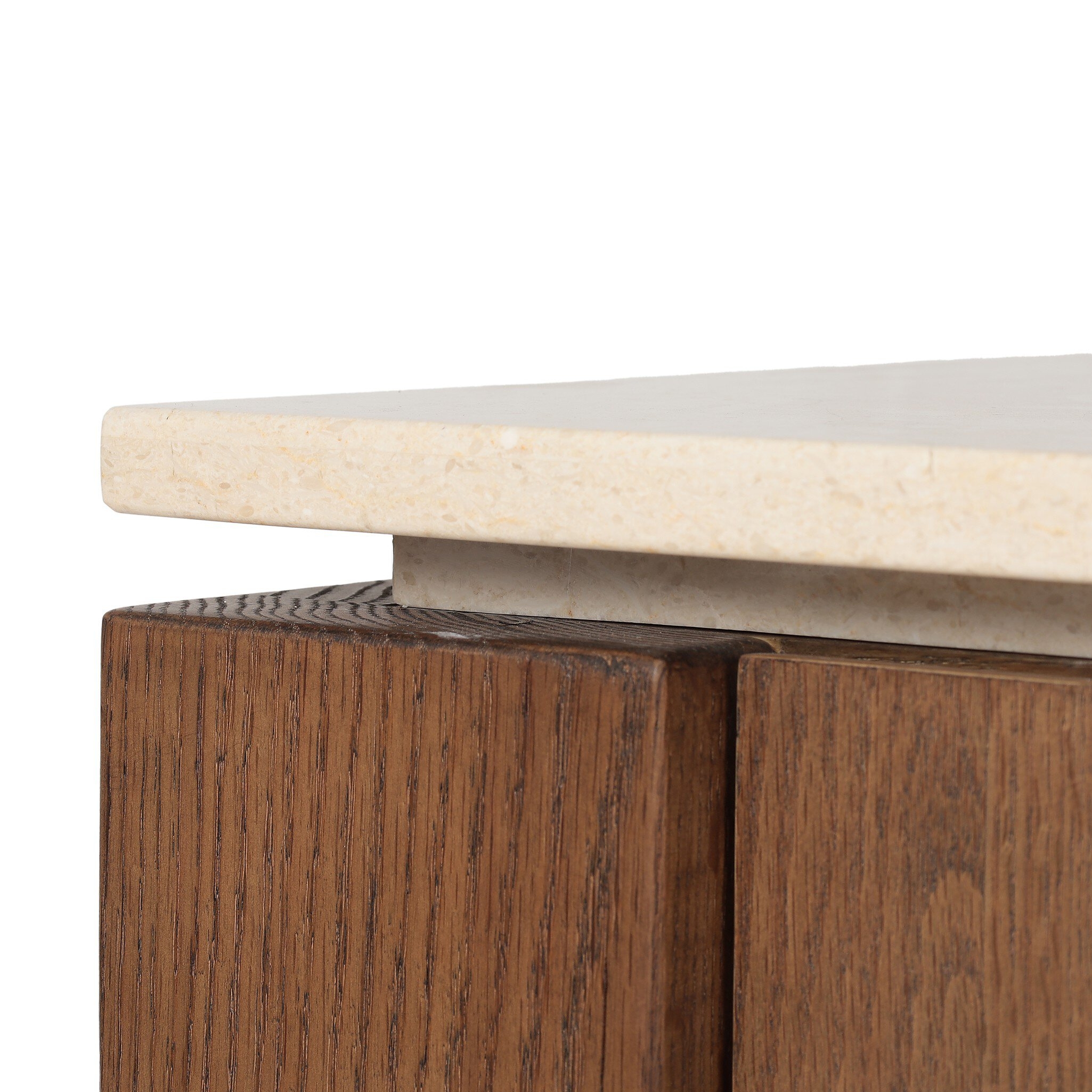 Gibbs Media Console - Tan Oak Veneer - Image 7