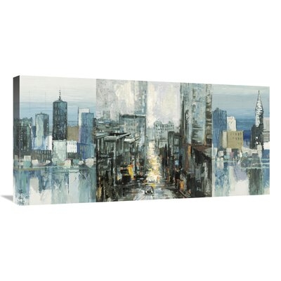 'NYC' - Wrapped Canvas Print - Image 0