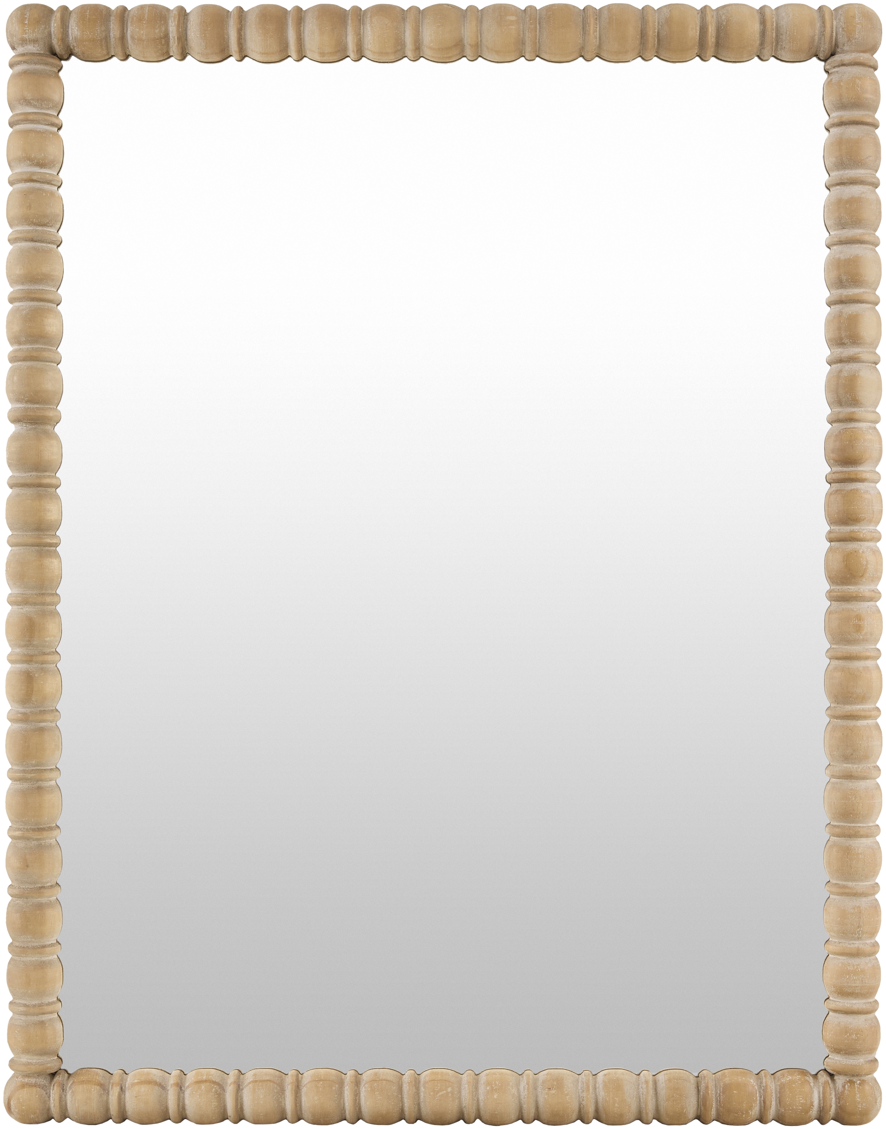 Karling Blair Brown 37"H x 24"W x 2"D Accent Mirror - Image 0