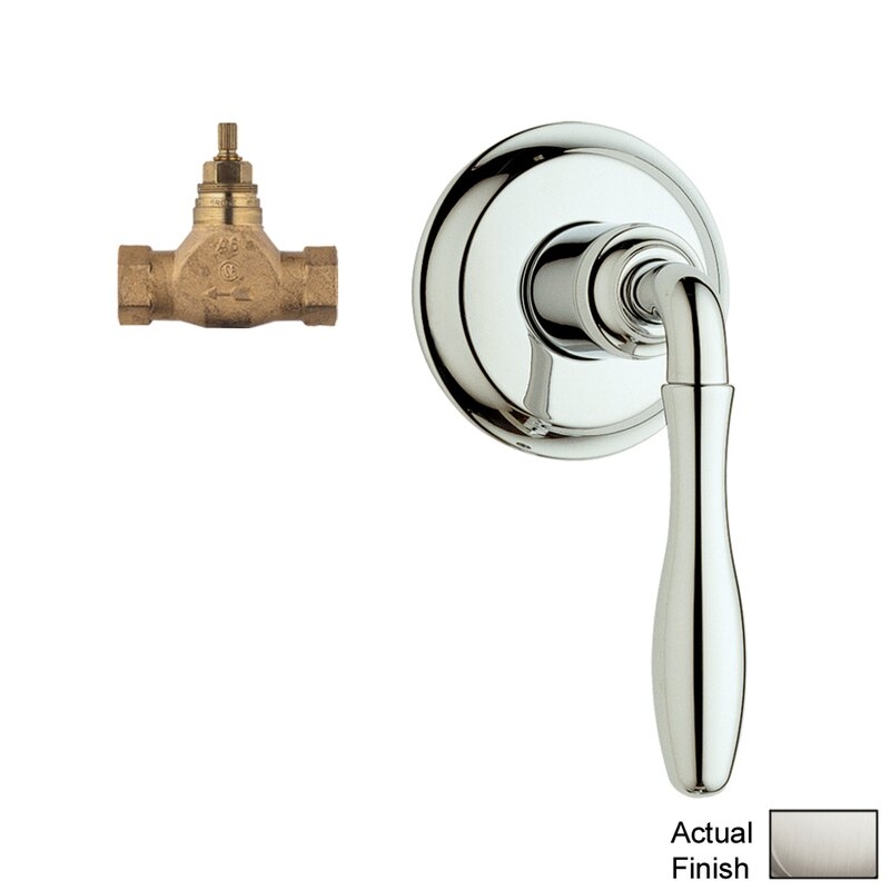 GROHE Grohe Seabury K19828-29273R-000 Volume Control Kit In Chrome, Faucets Finish: Brushed Nickel - Image 0