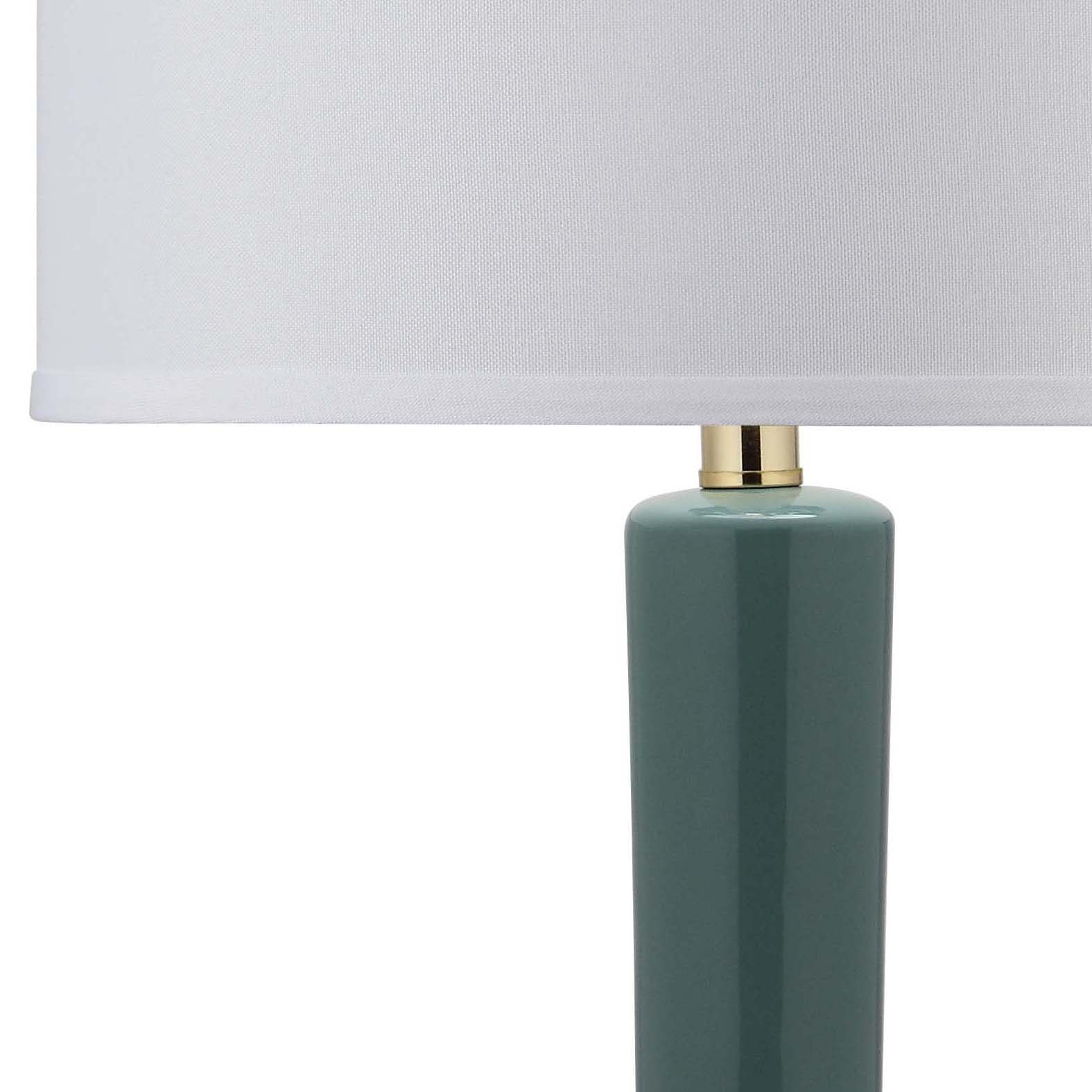 Mae 30.5-Inch H Long Neck Ceramic Table Lamp - Marine Blue - Arlo Home - Image 2