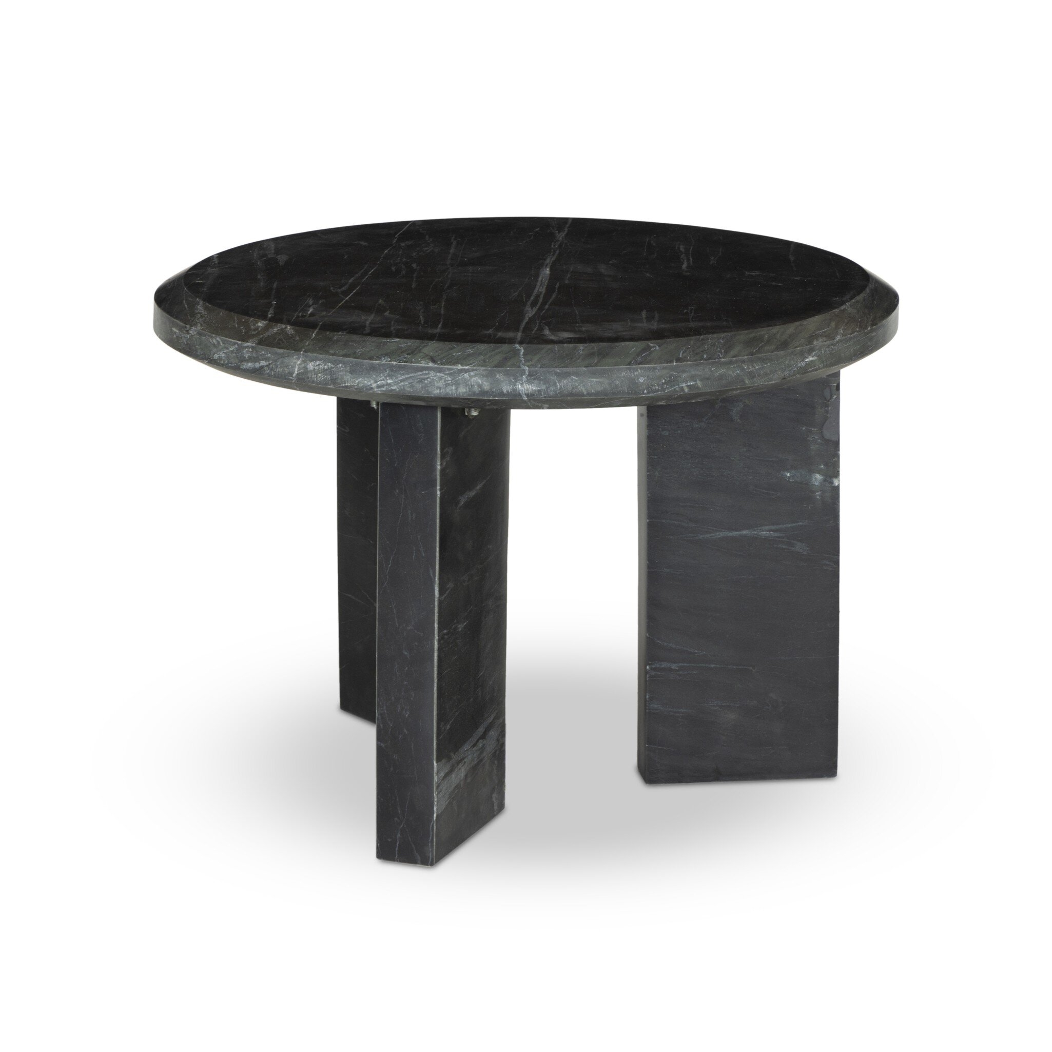 Dakota Nesting Coffee Table - Black Marble - Image 0