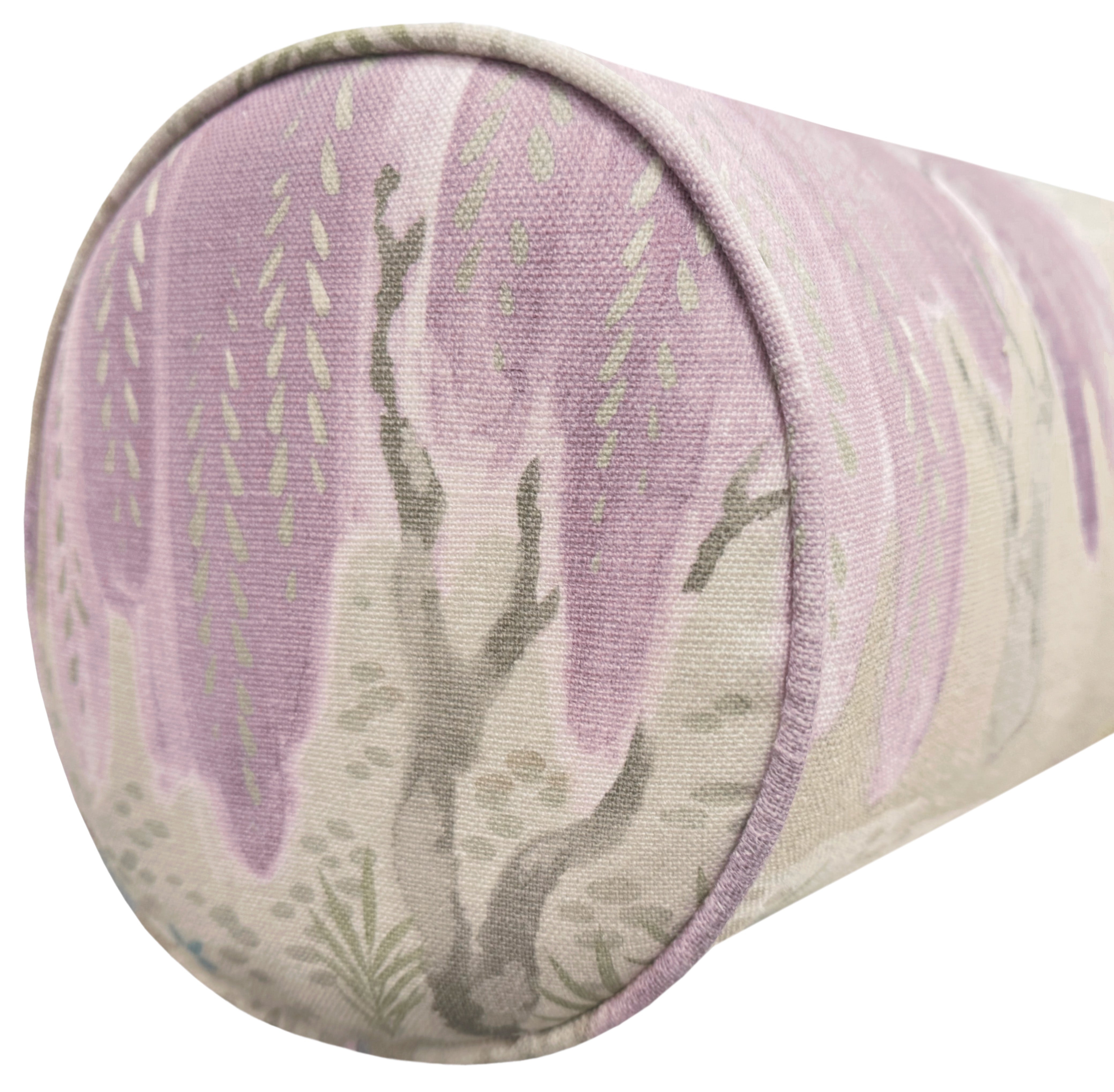 THE BOLSTER :: WILLOW TREE // LAVENDER | THIBAUT - TWIN XL // 9" X 30" - Image 3
