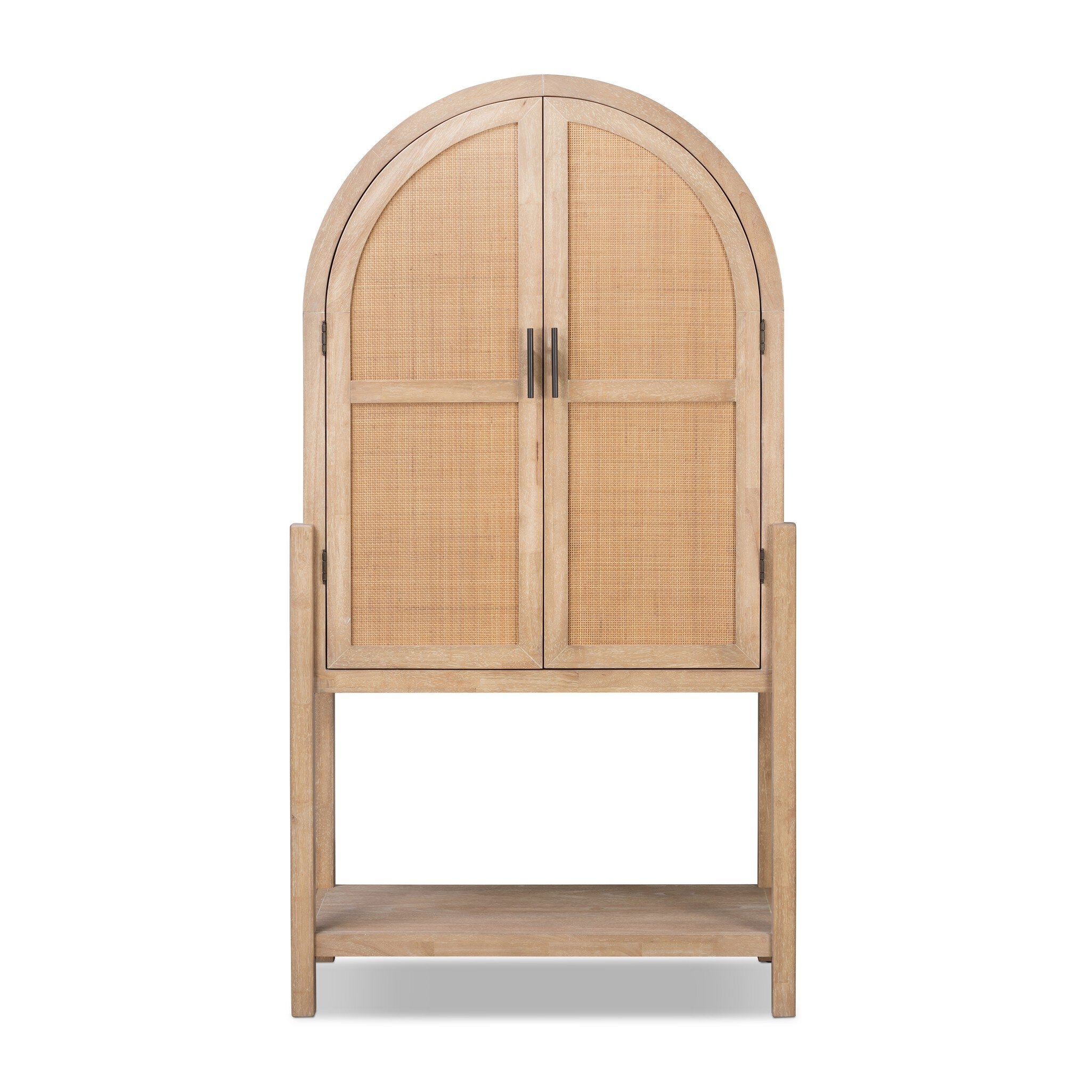 Dulane Bar Cabinet - Natural Woven Cane - Image 0