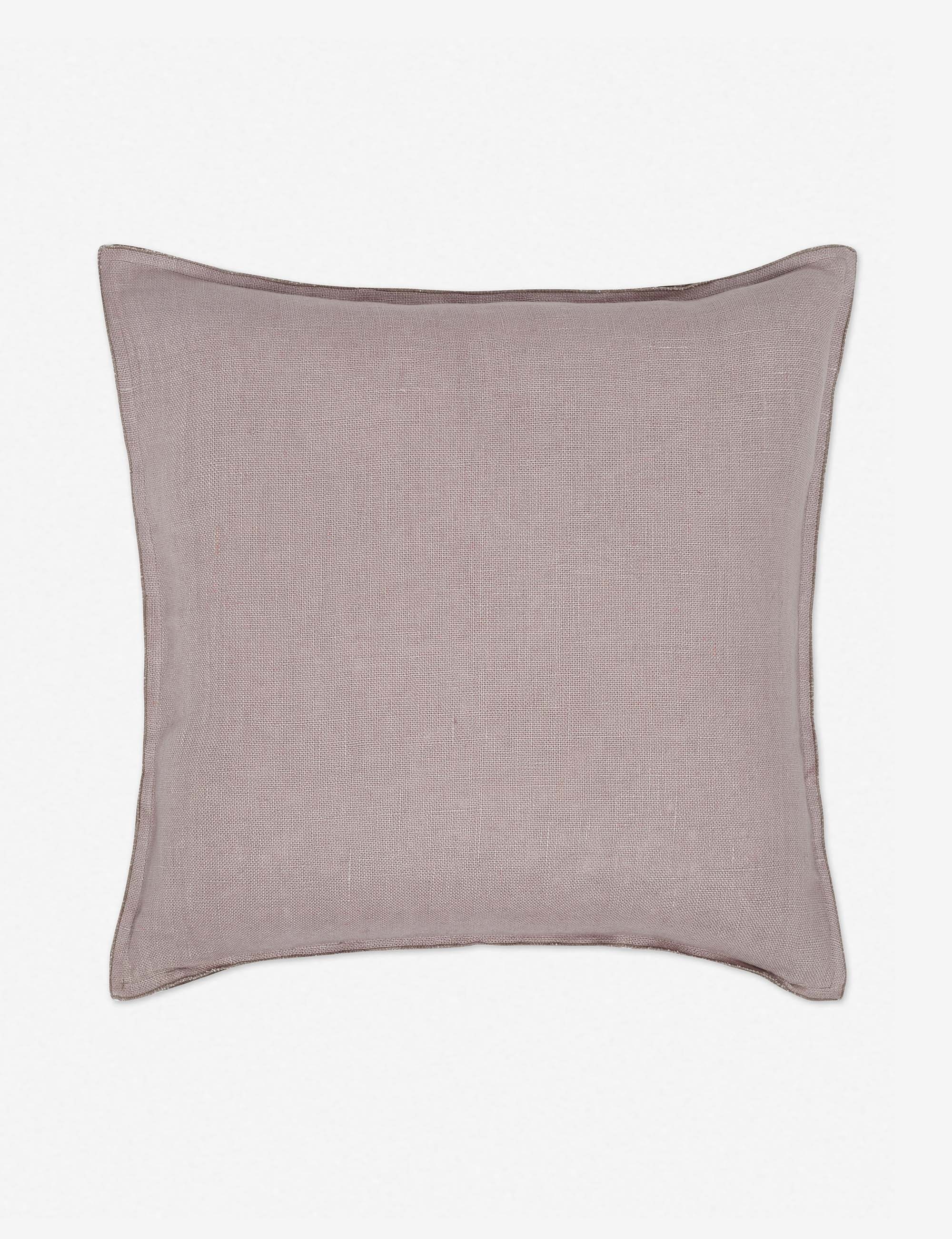 Arlo Linen Pillow - Aubergine / 13" x 20" - Image 59