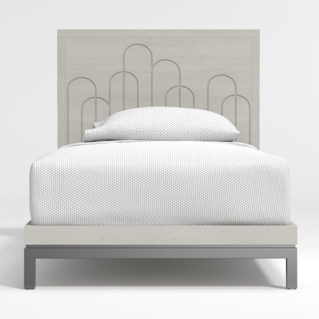Wren Carved Twin Bed - Image 0