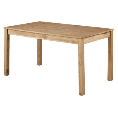 Wood Dining Table Cortavious Gray | Red Barrel Studio® - Image 0