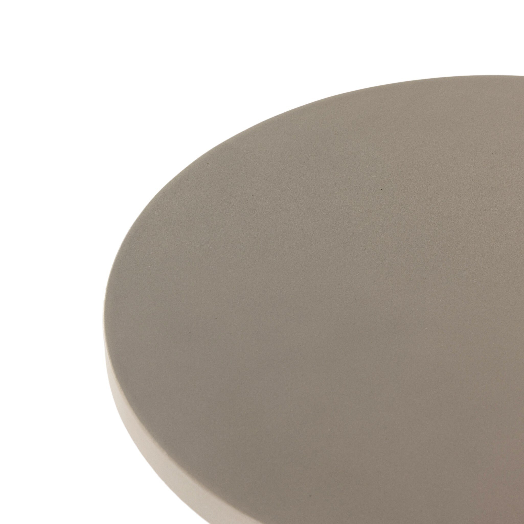 Huron Outdoor End Table - Flint Concrete - Image 10