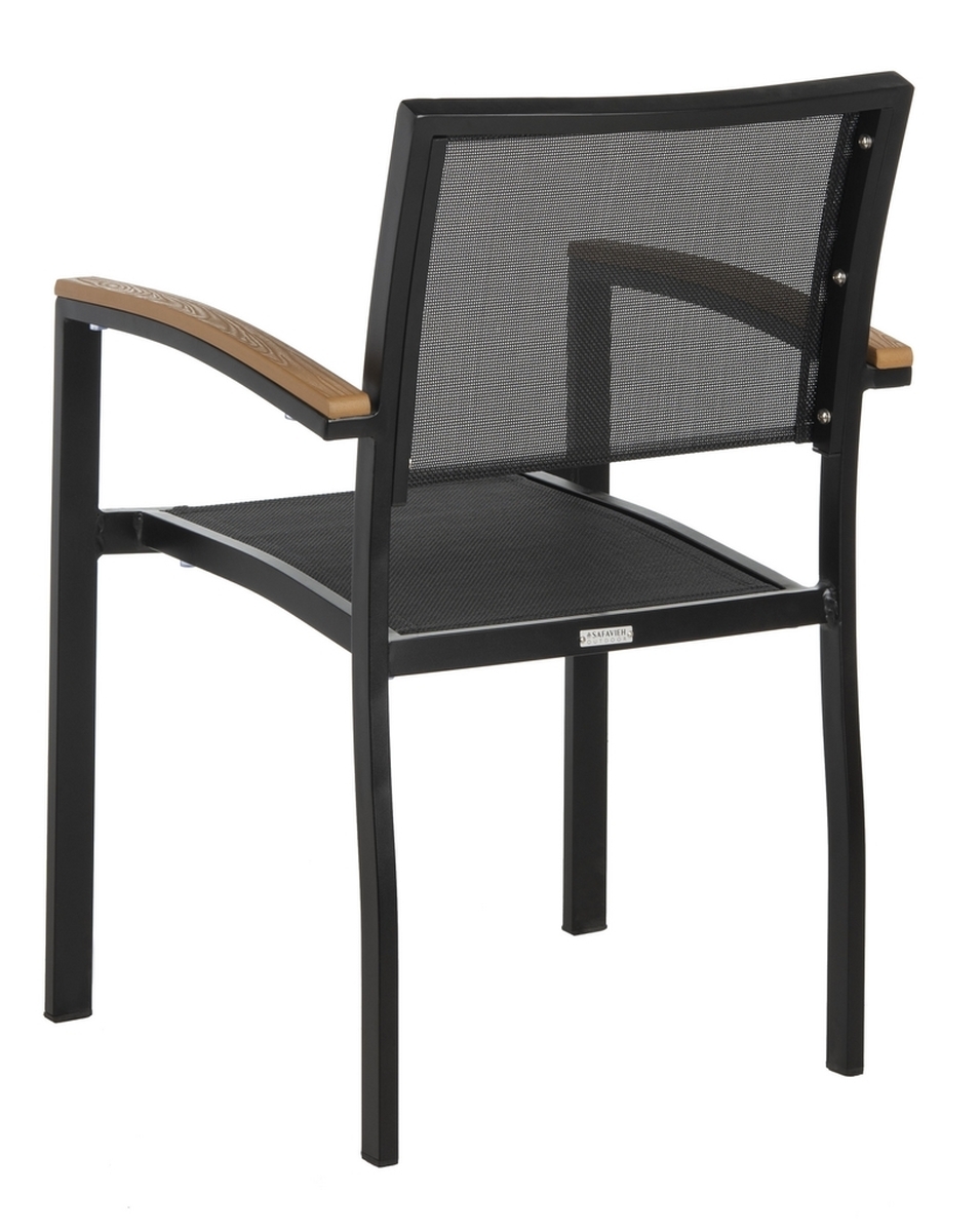 Kaelan Chair - Black/Brown - Safavieh - Image 7
