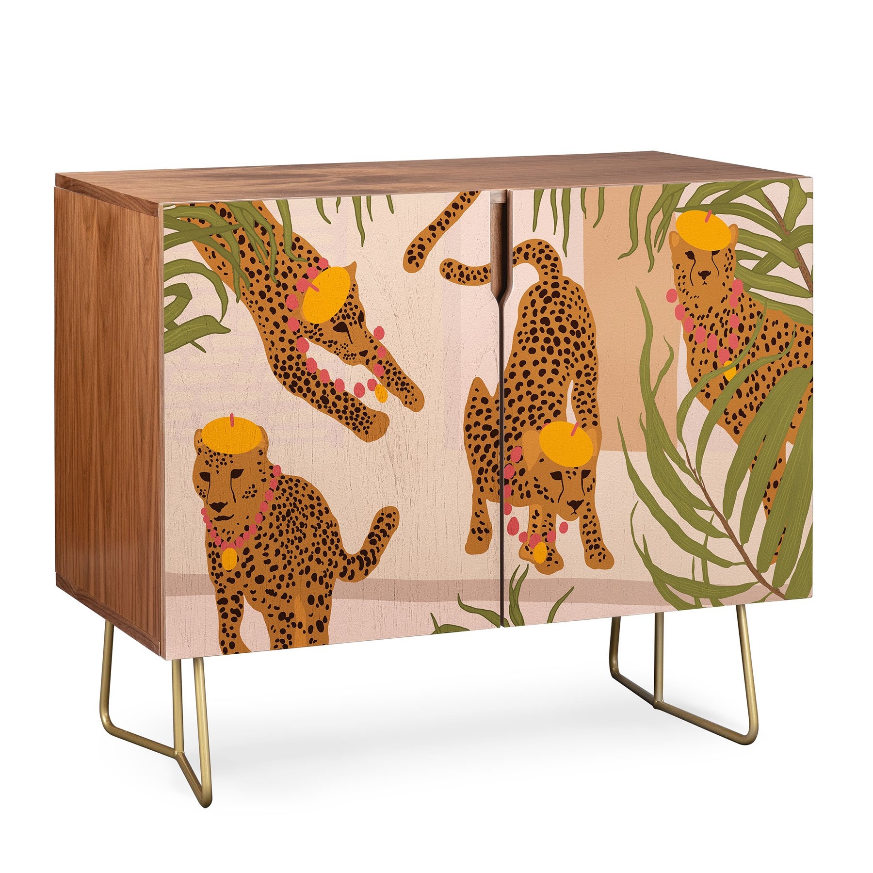 Iveta Abolina Come Play with Me Credenza - Birch / Gold - Image 0