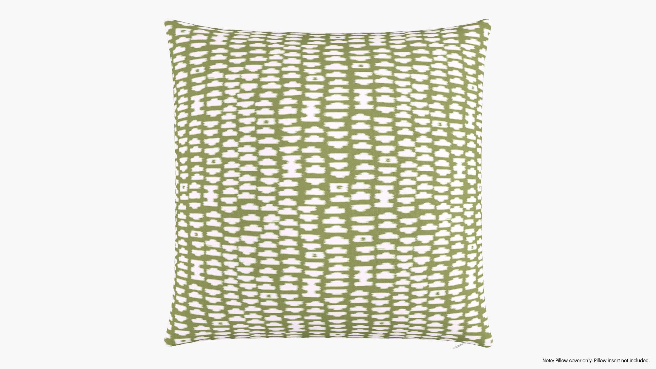 Throw Pillow Cover 26", Olive Odalisque, 26" x 26" - Image 0
