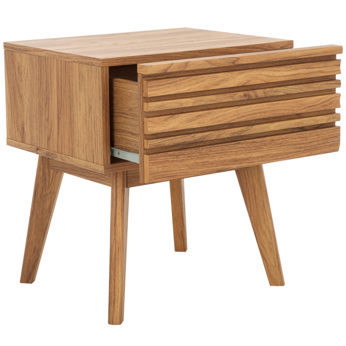 Esma 1 Drawer Nightstand - Oak - Safavieh - Image 5