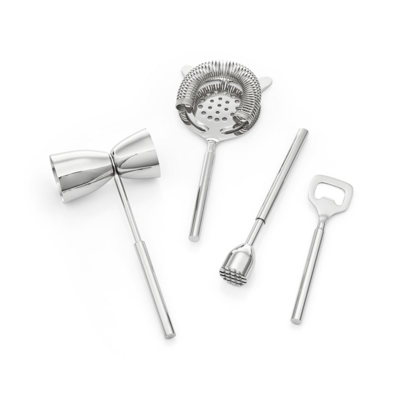 Wood and Marble Bar Tool Set - Image 2