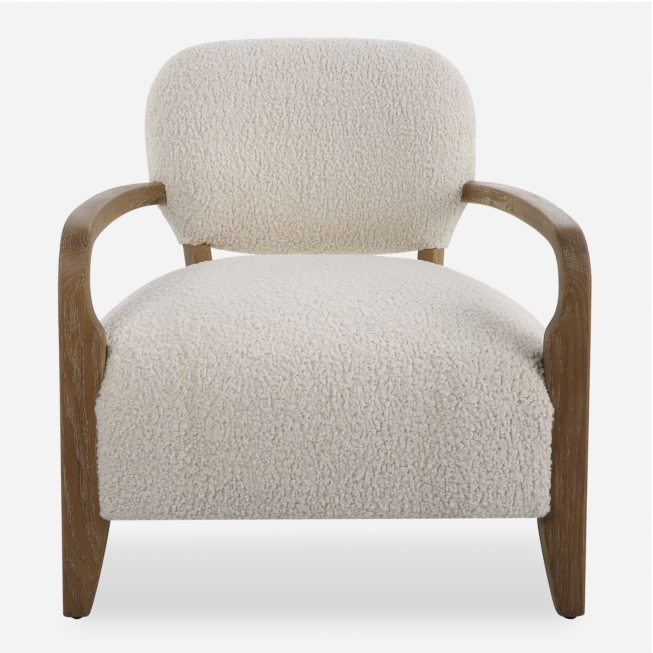 Telluride Natural Shearling Accent Chair - Image 0