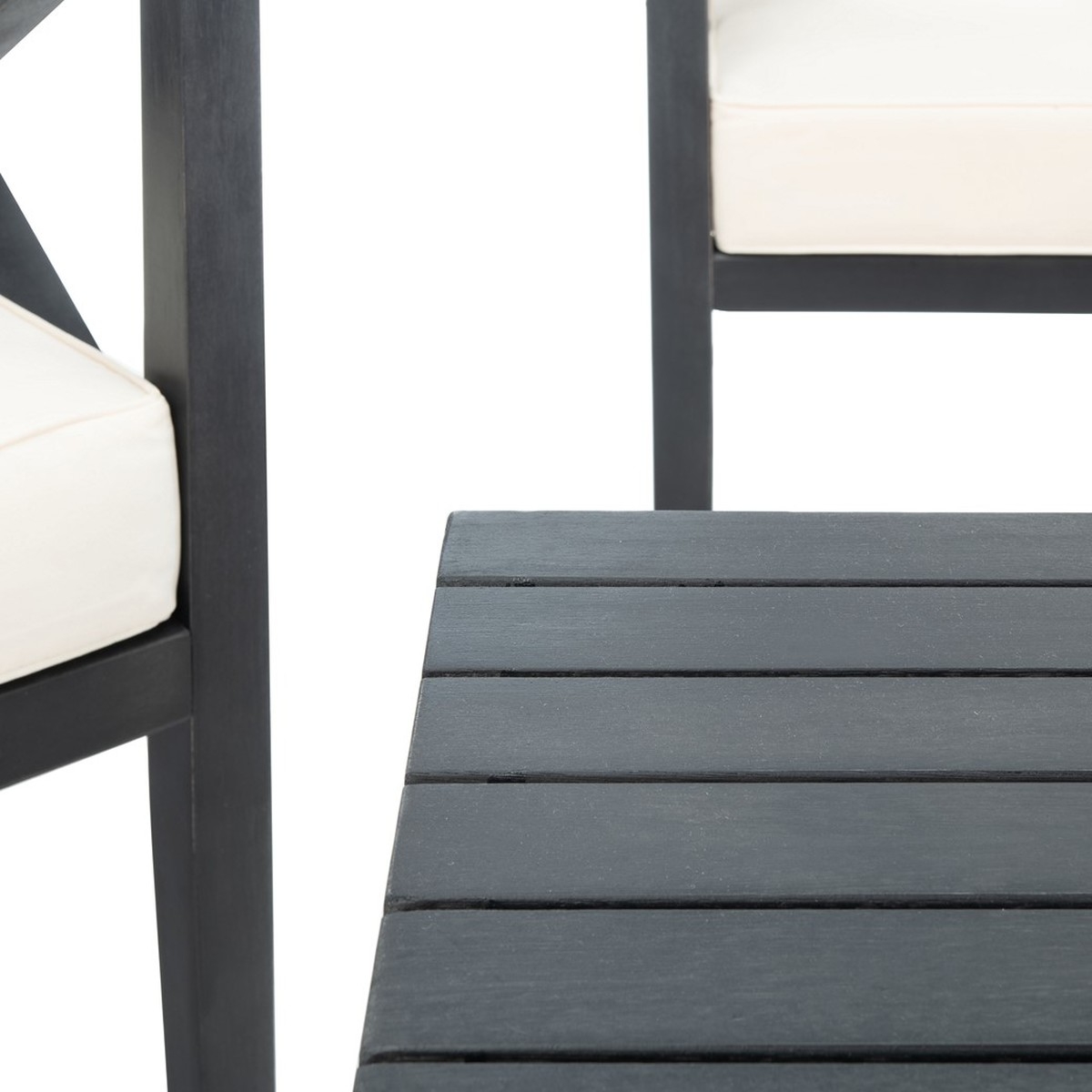 Nunzio 4 Piece Set - Black / Beige - Safavieh - Image 2