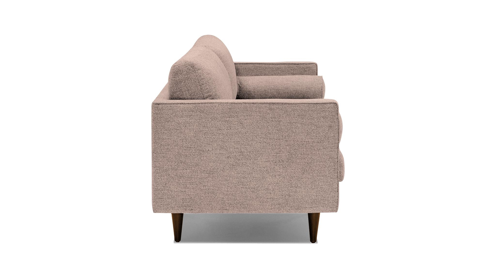 Pink Briar Mid Century Modern Sofa - Prime Blush - Mocha - Image 2