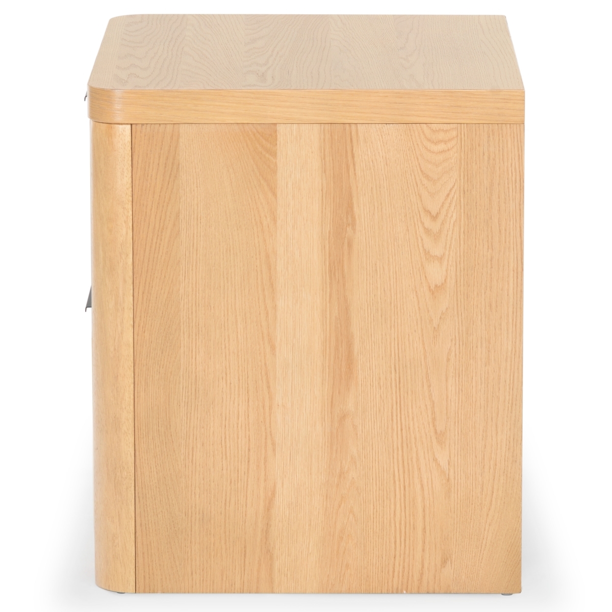 Raylie 2 Drawer Wood Nightstand - Natural - Image 4
