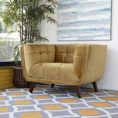 Regina 45" W Tufted Barrel Chair - Image 0