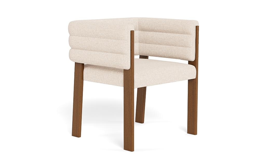 Nora Upholstered Wood Framed Chair - Image 1