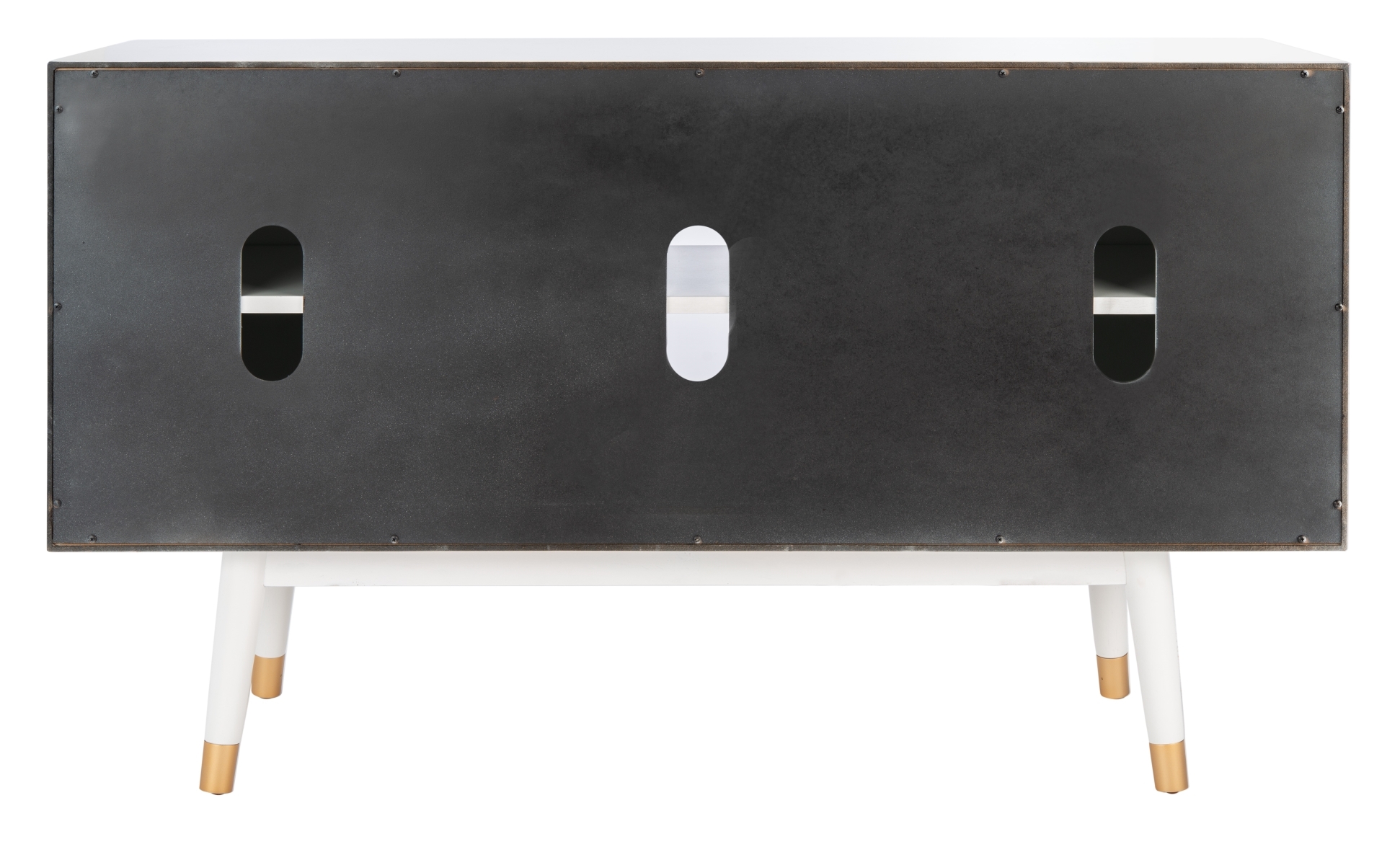 Ligia 2 Door Media Stand - White - Safavieh - Image 7