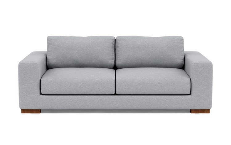 Henry Sofa with Grey Gris Fabric and Oiled Walnut legs - Image 0