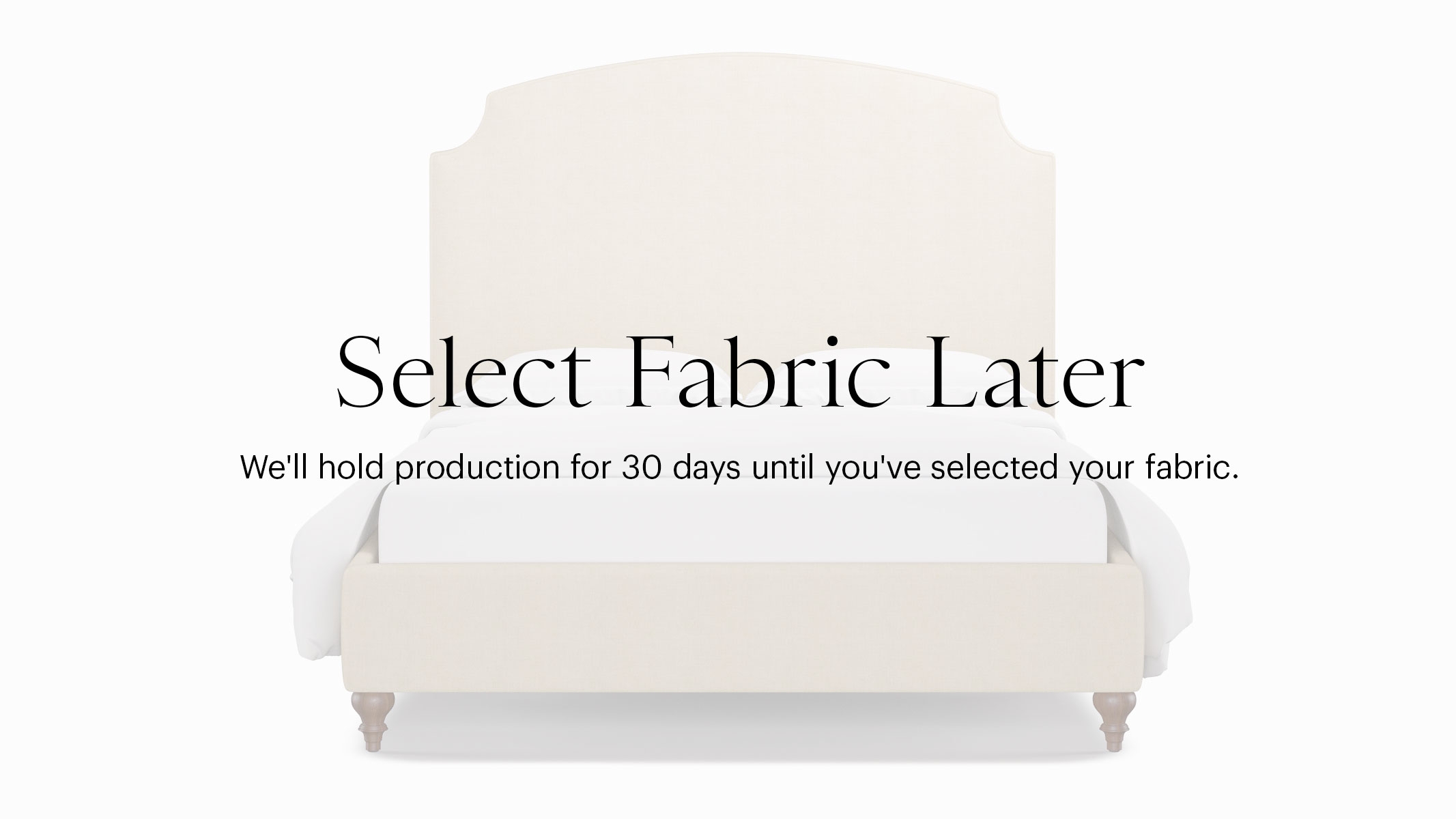 Cove Bed, Buy Now, Decide Later, Walnut Decorative Tapered Leg, Twin - Image 0