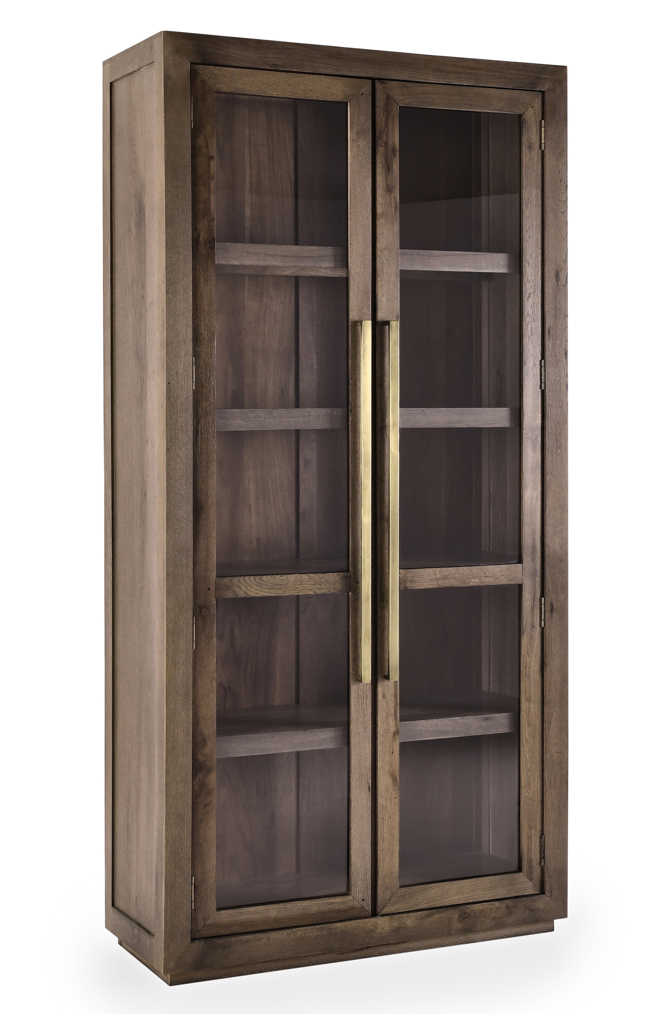 Bradley Tall Cabinet Brown - Image 0