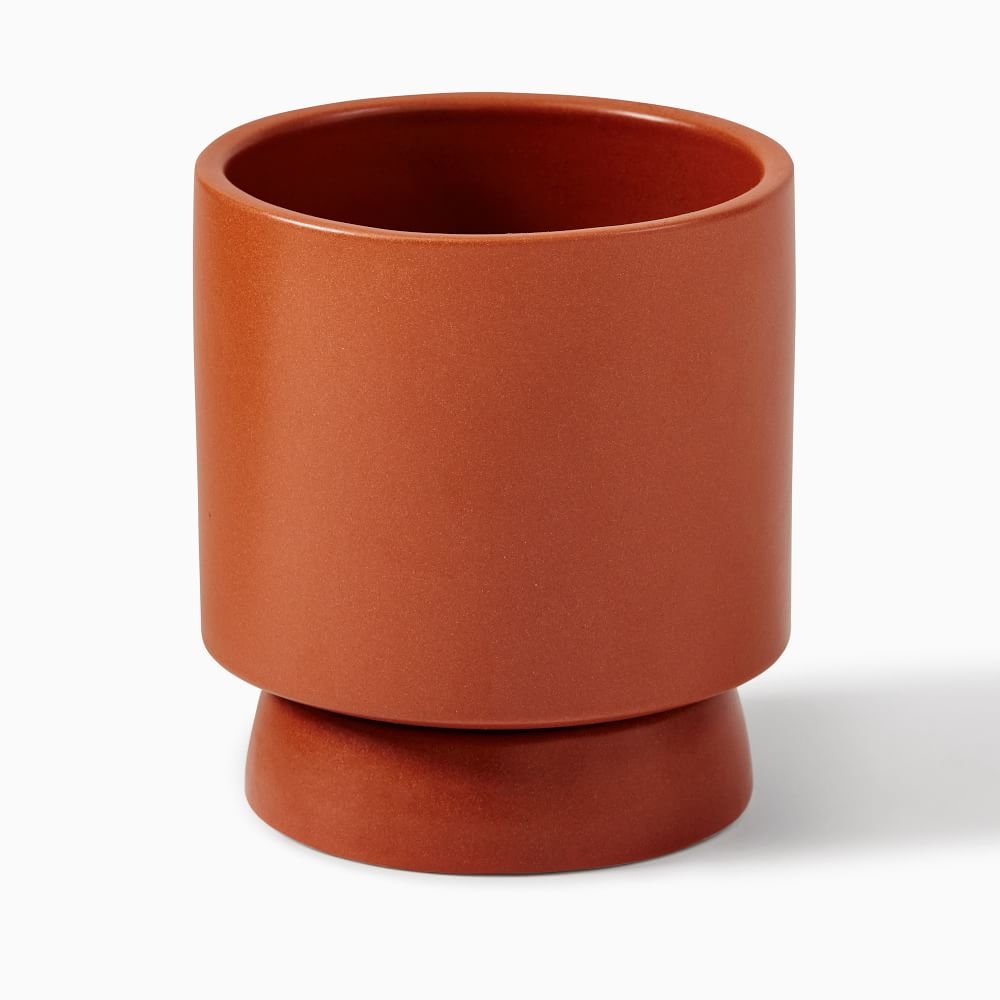 Bishop Tabletop Planter, Small, Terracotta - Image 0