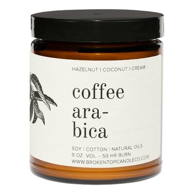 Coffee Arabica Scented Jar Candle - Image 0