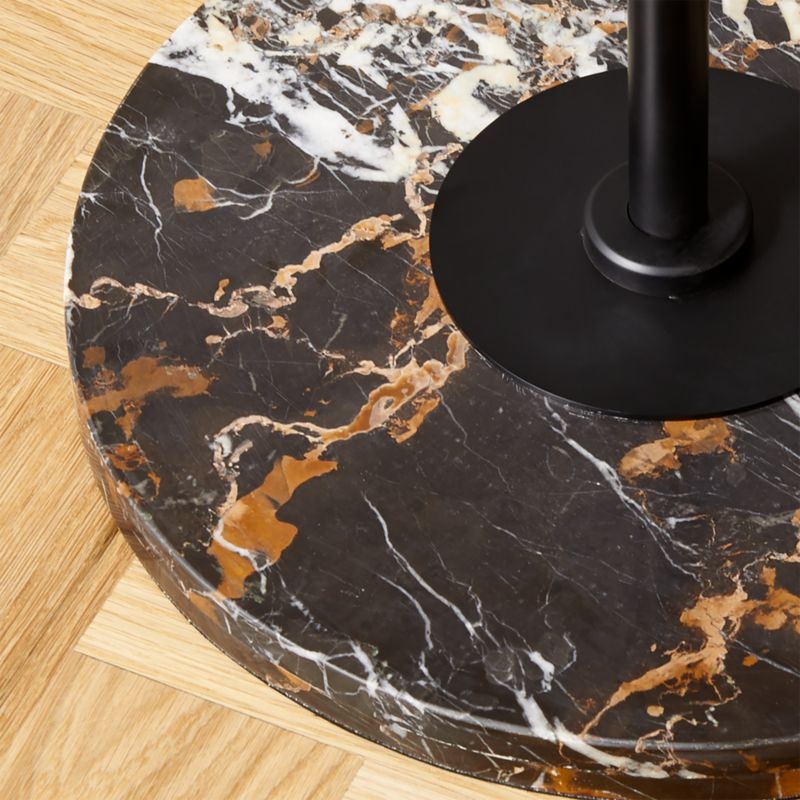 Legato Marble Oval Floor Mirror - Image 1