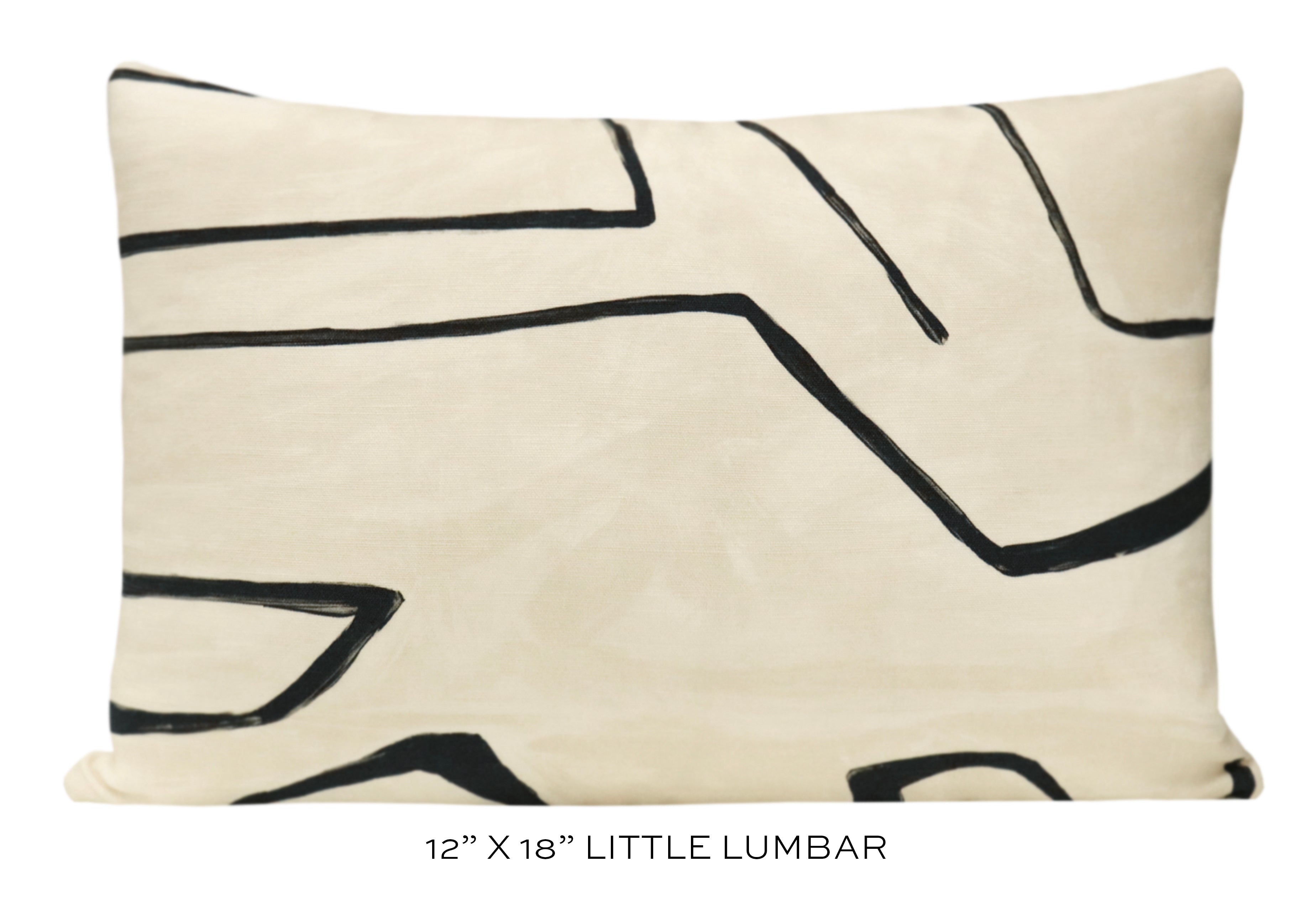 GRAFFITO // LINEN + ONYX - BY THE YARD - Image 3