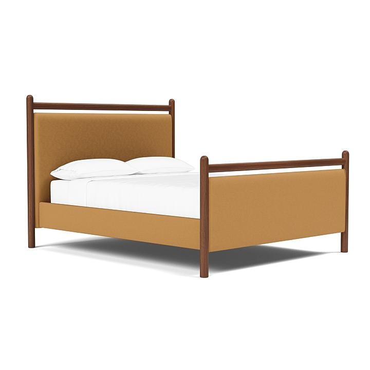 The Citizenry Ridge Bed | Queen | Brown - Image 0