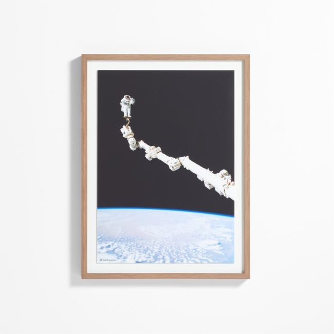 Smithsonian Astronaut in Space Framed Wall Art Print - Image 0