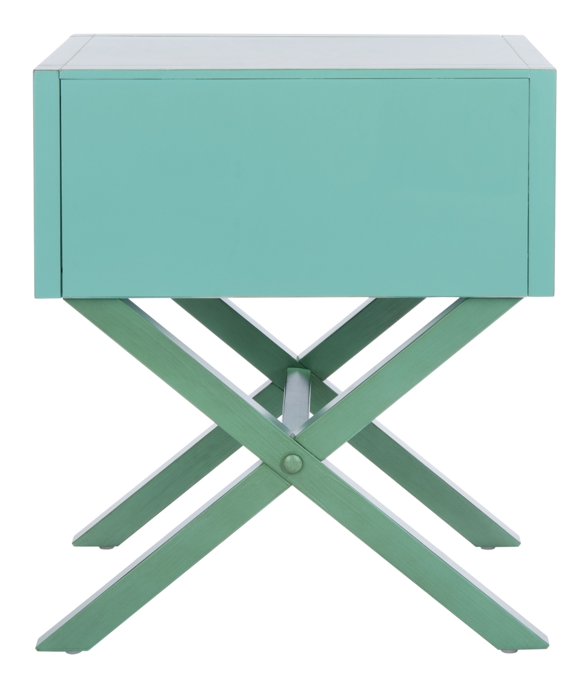 Odilia 1 Drawer Nightstand - Turquoise - Safavieh - Image 6