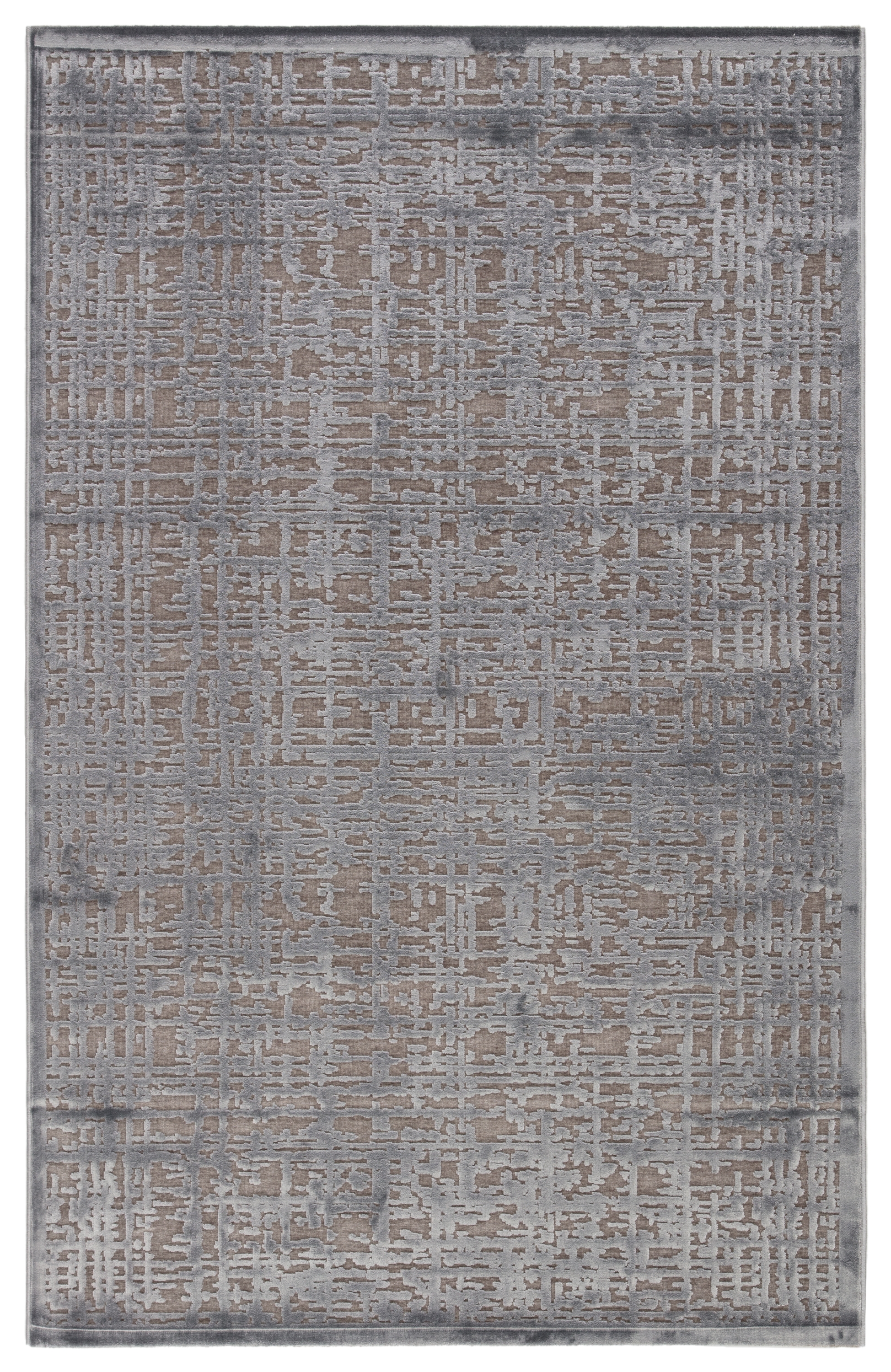 Dreamy Abstract Gray/ Silver Area Rug (2' X 3') - Image 0