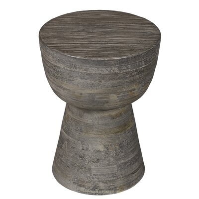 Brahm Solid Wood Block End Table - Image 0
