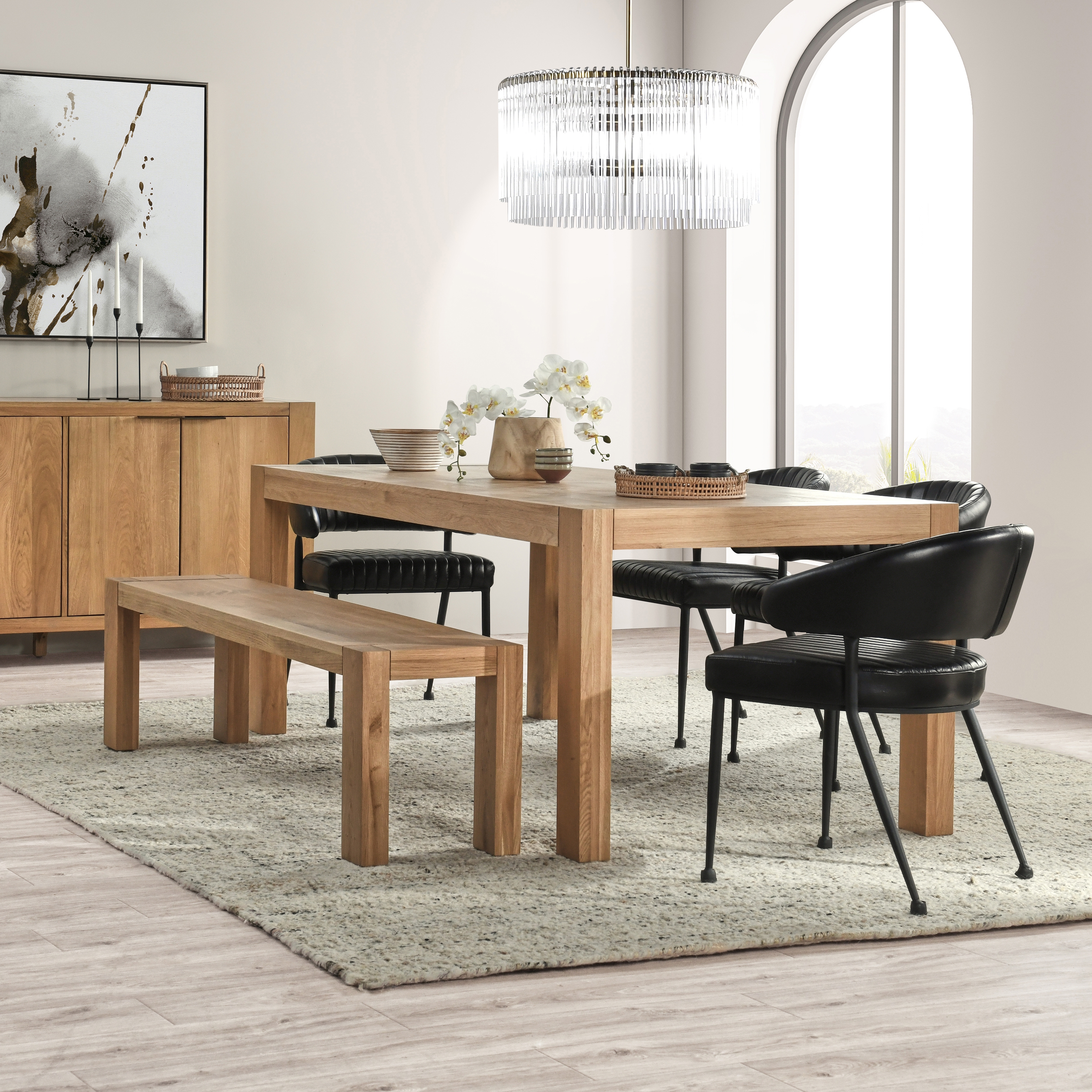 Umbria Dining Chair Jet Black - Image 8