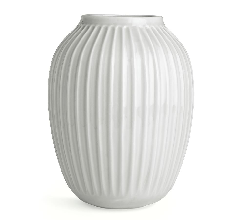 Kahler Hammershoi Vase, Medium, White Porcelain - Image 0