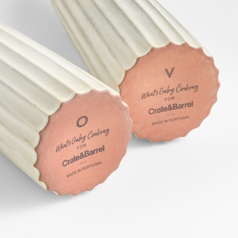 Carmel Ceramic Cruet Set with Tray by Gaby Dalkin - Image 2