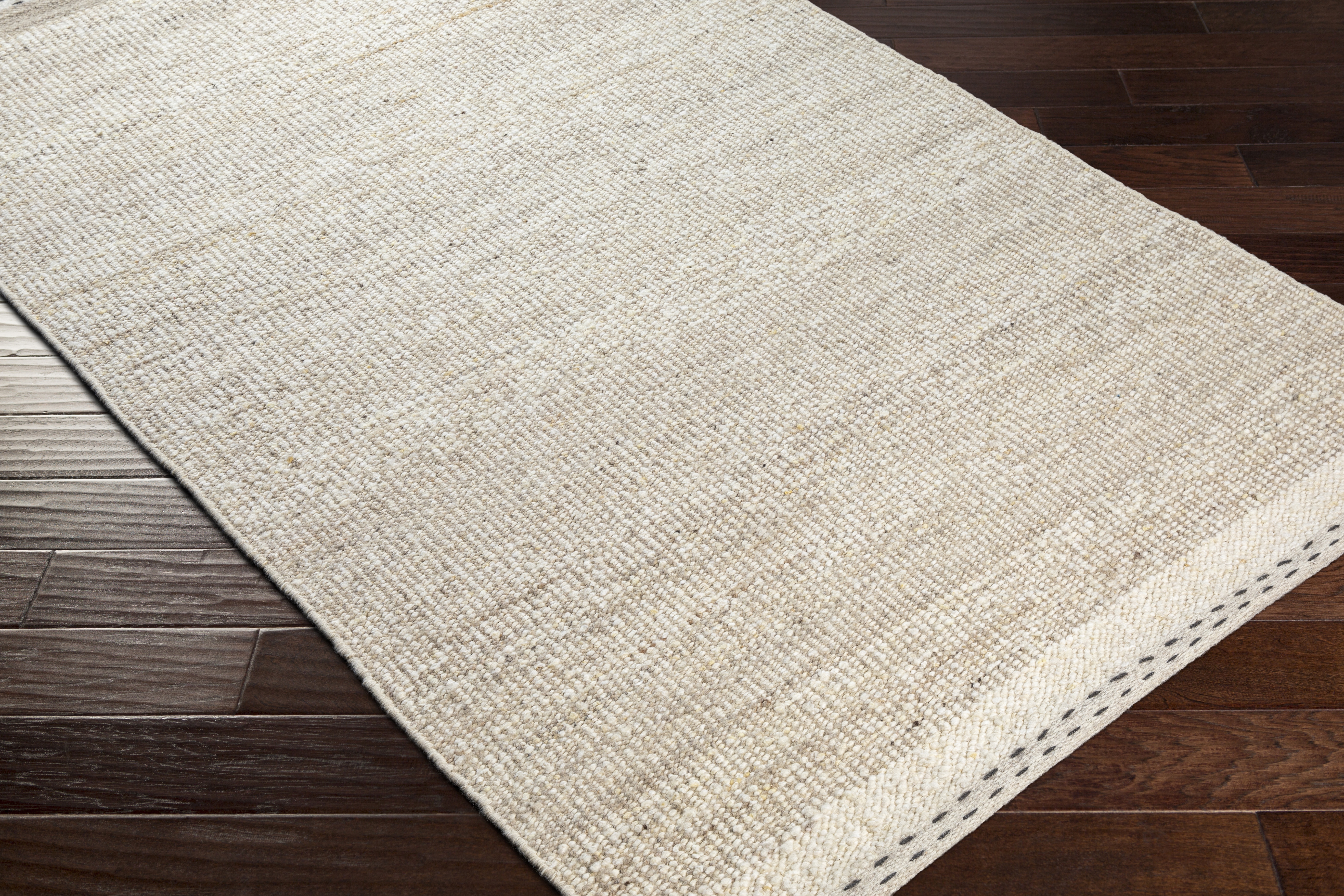 Sadie Beige Indoor 2'6" x 8' Handmade Rug - Image 3