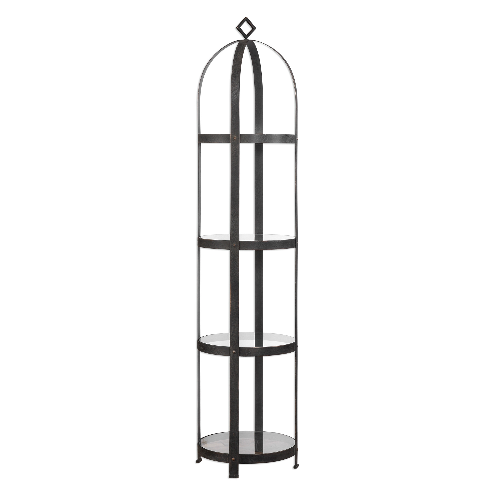 Welch Industrial Iron Etagere - Image 0