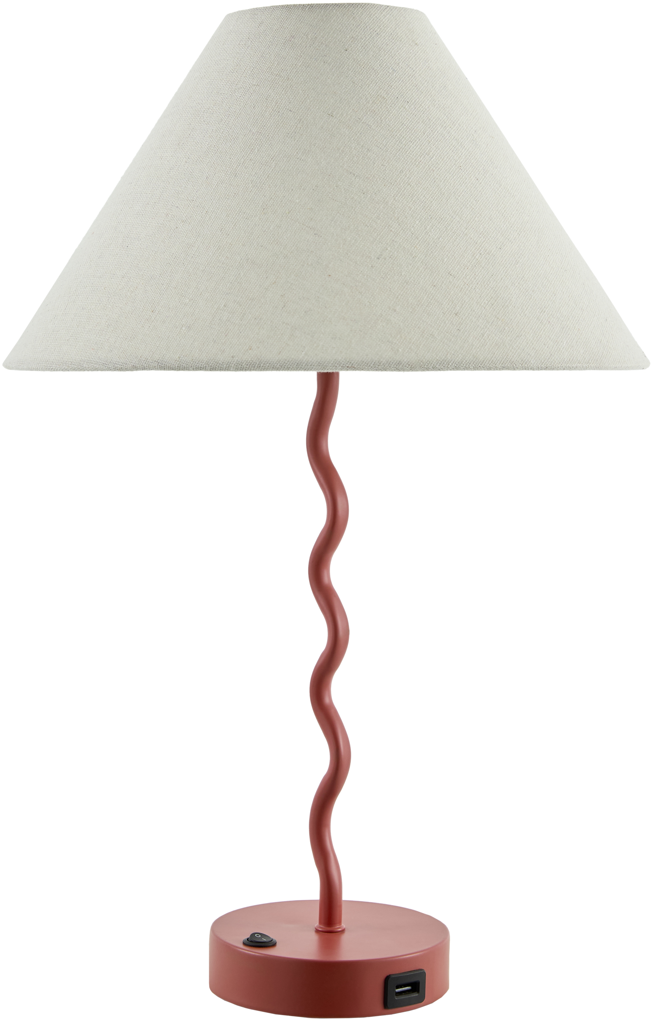 Begonia  Painted 20"H x 13"W x 13"D Accent Table Lamp - Image 0