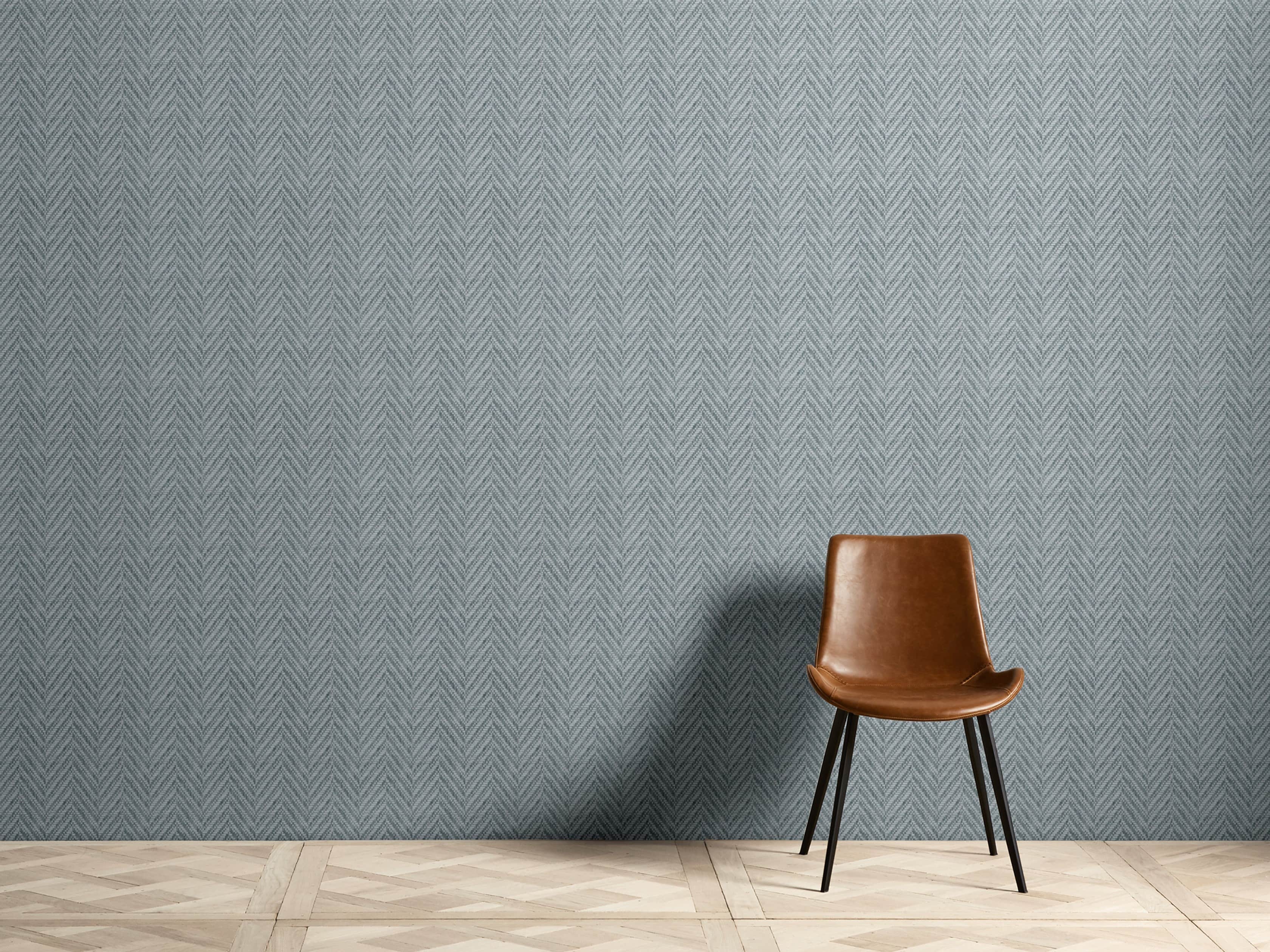 Luna Wallpaper in Blue - Image 0