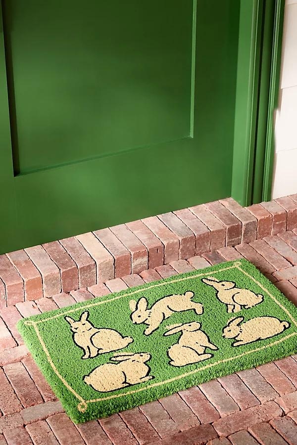 Bunnies Coir Printed Doormat - Image 0